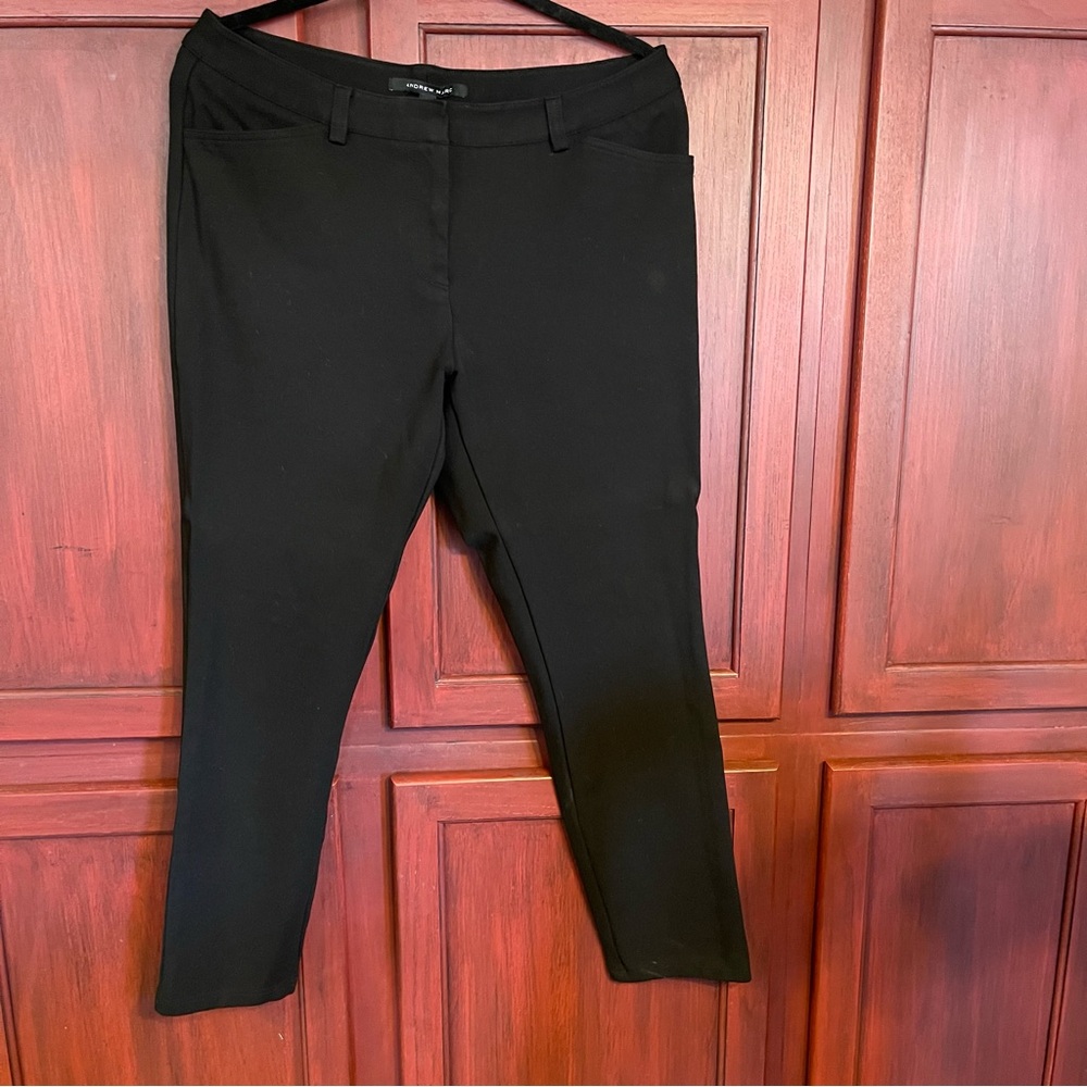 Black Slim Fit Pants